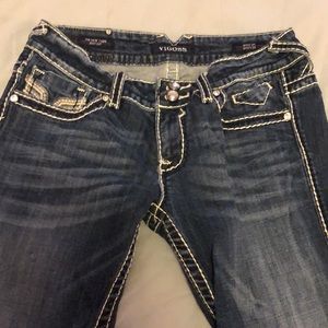 Vigoss Ladies Bootcut Jeans waist Size 29 length 33